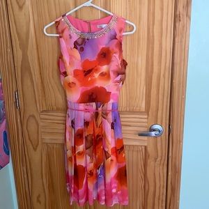 Sandra Darren sleeveless dress, size 4
